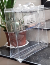Thiết kế, in, gia công túi nhựa PVC, túi simili, túi kềm, túi mỹ phẩm, túi rau câu